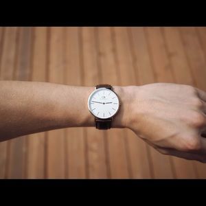 🔥Daniel wellignton Watch 🔥(Brown Leather Strap)