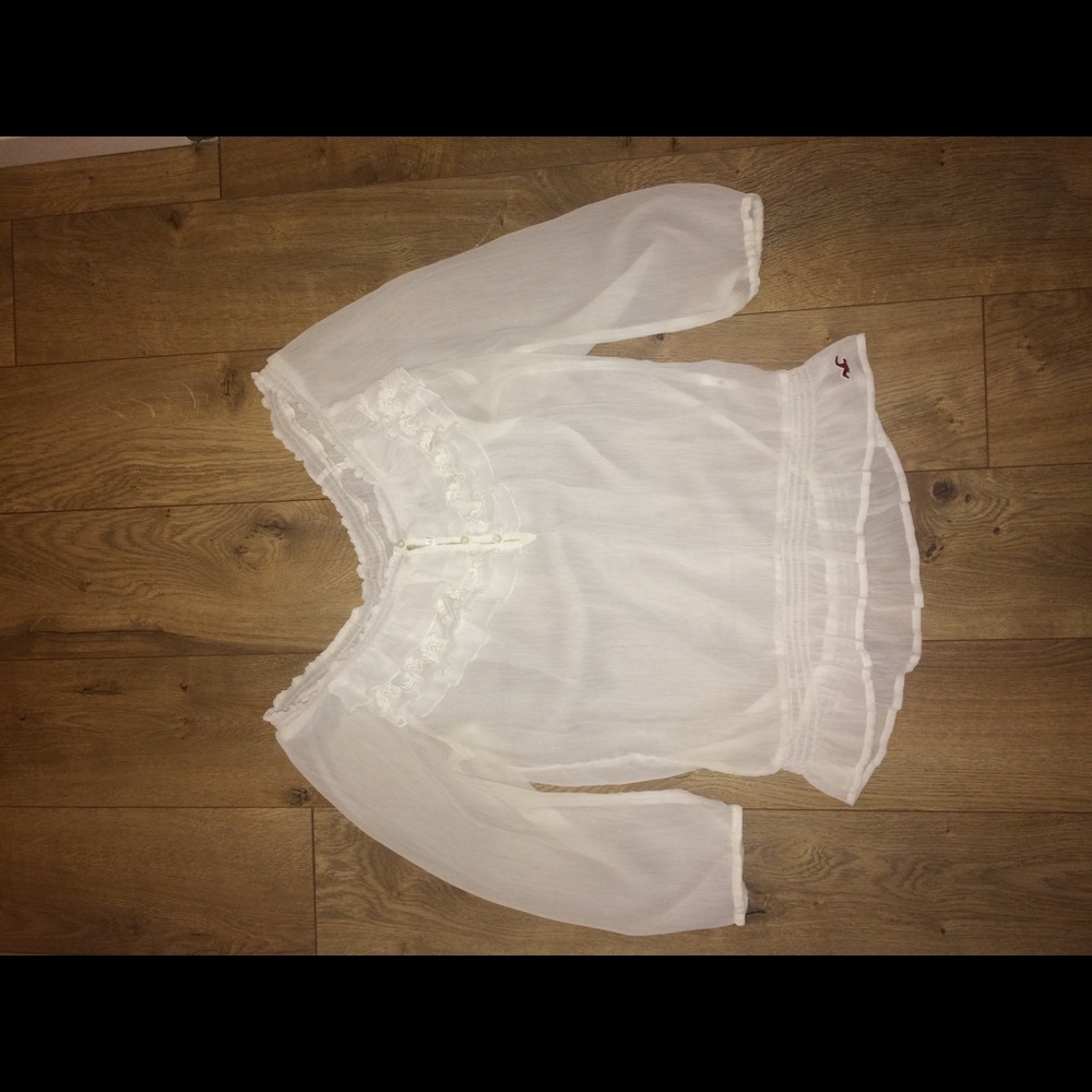 Hollister off the shoulder top