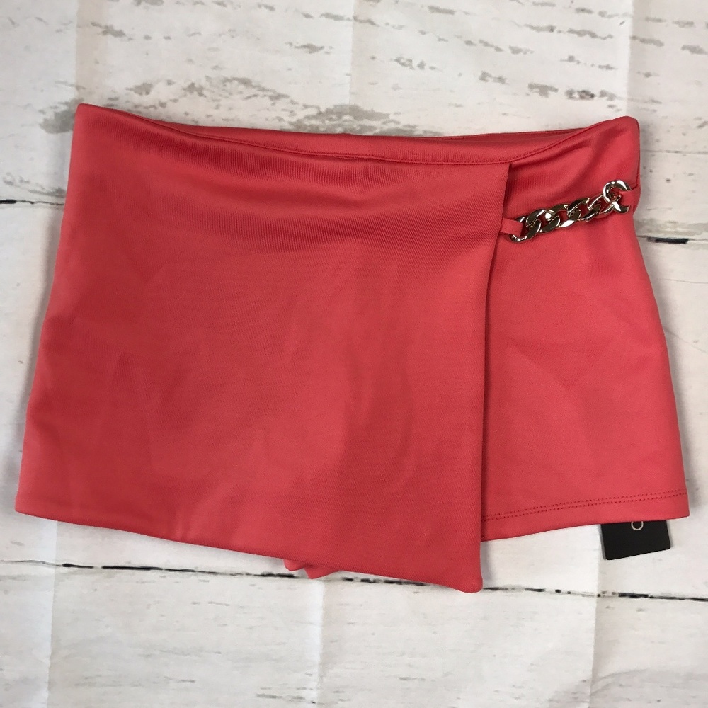 Marciano Shorts Size 12 Coral Polyester Blend NWT