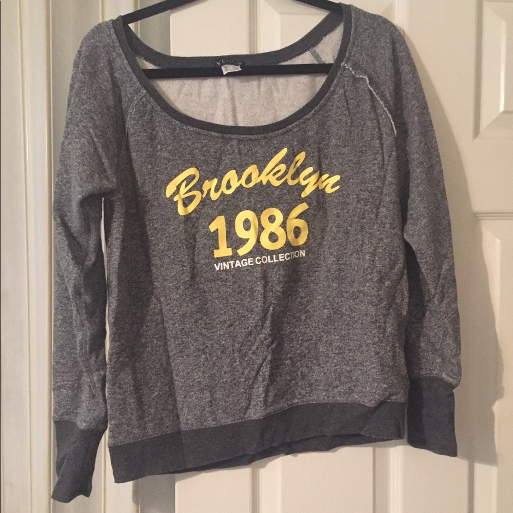 NEW Off the shoulder sweatshirt