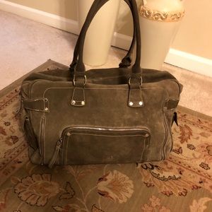 Authentic Longchamp Suede bag
