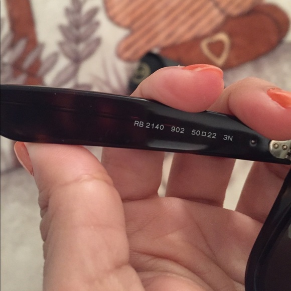 Ray Ban Wayfarer RB2140 902 Tortoise/Green 50mm main image 5