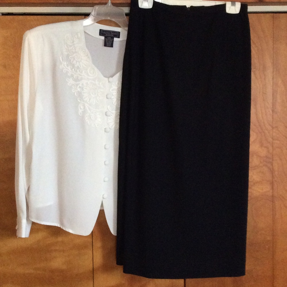 Jones of New York Wool Skirt