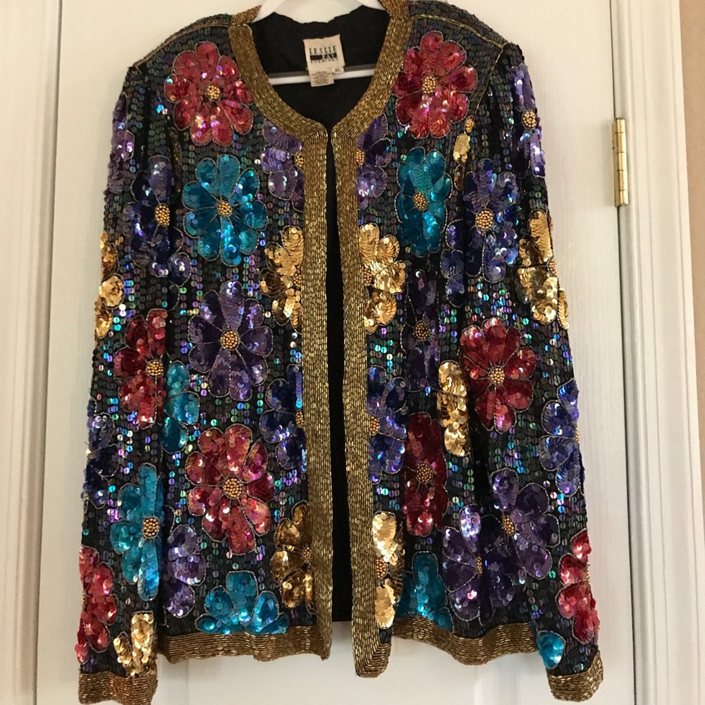Ladies Vintage Sequin Jacket