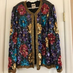 Ladies Vintage Sequin Jacket