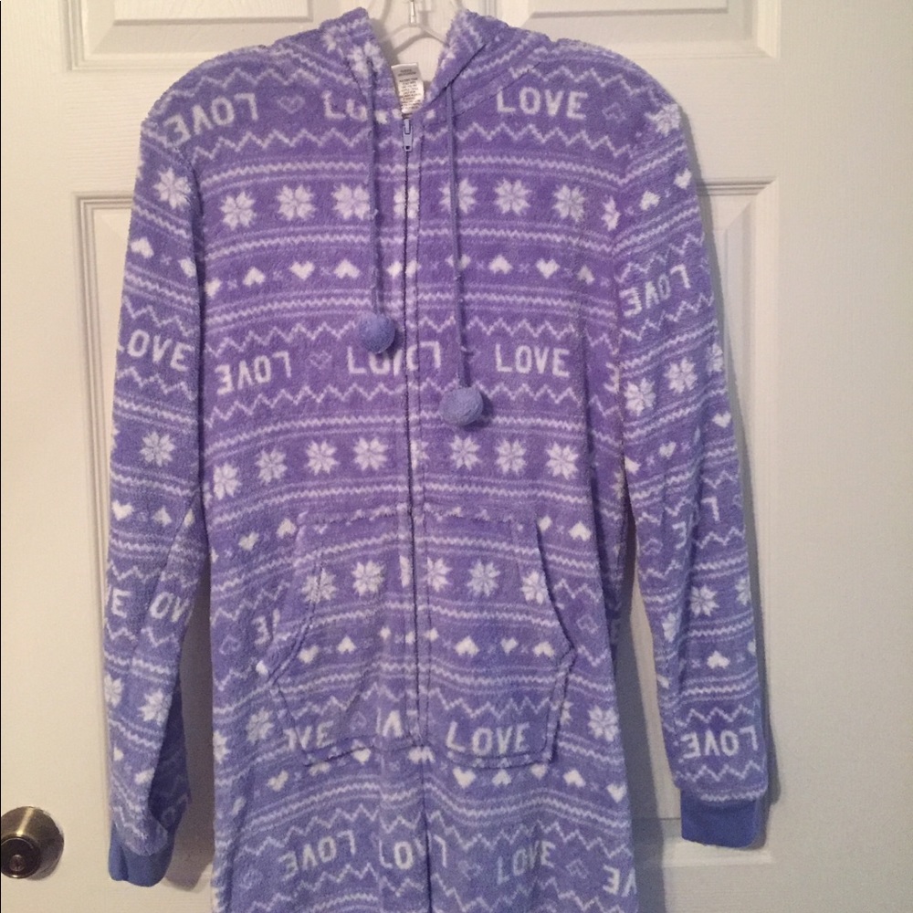Fuzzy onsie