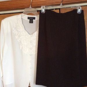 Brand New with tags brown skirt