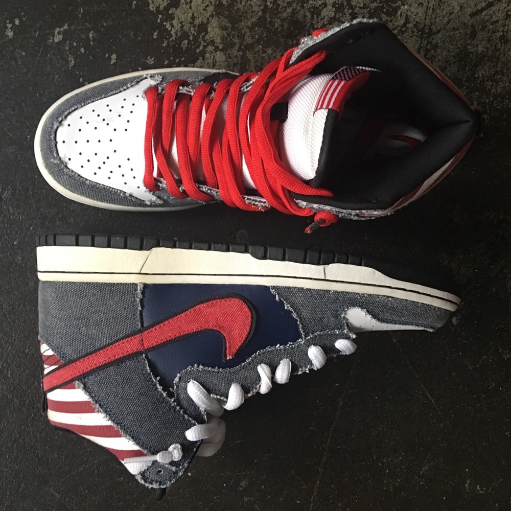 Nike SB Dunk High Premium “Born in the USA” - Picture 2 of 4