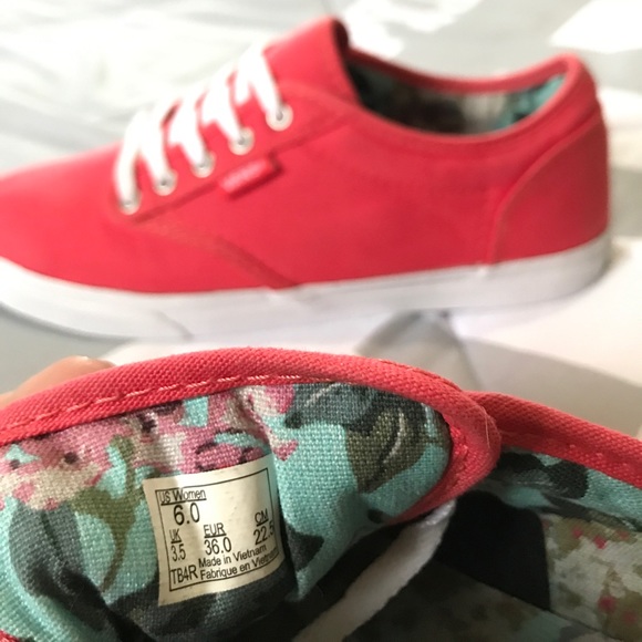 Vans Shoes - 🌷 Floral Pink VANS 🌷