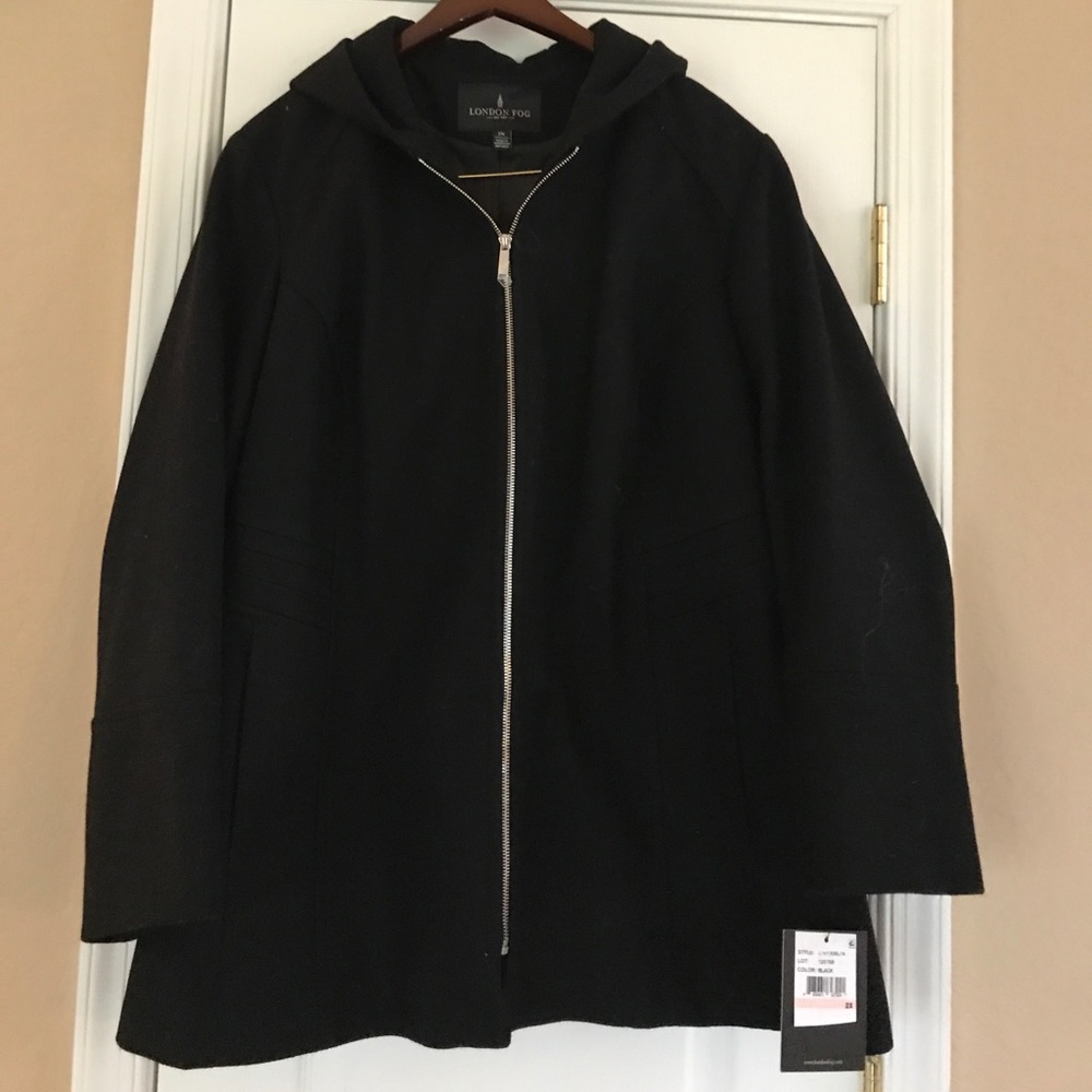 Ladies Brand New London Fog Wool Jacket.