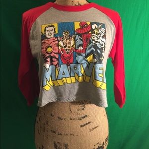 Marvel Comic crop top size M
