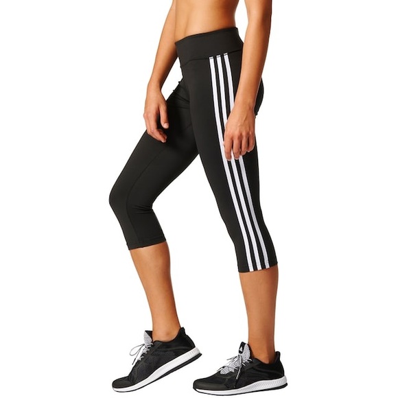 Adidas Cropped Leggings - Picture 1 of 5