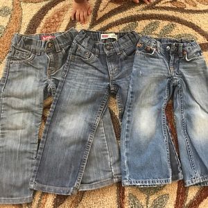 3 pairs of 2T Jeans