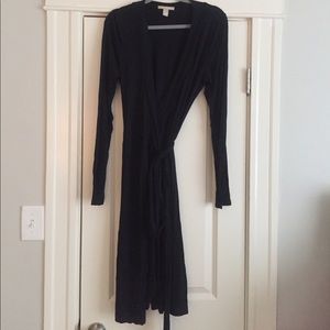 Classic Black Wrap dress