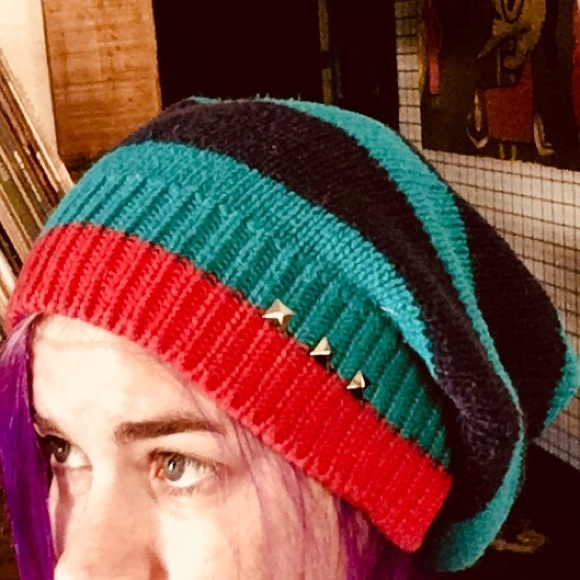 Upcycled Sweater Beanie - Picture 3 of 3