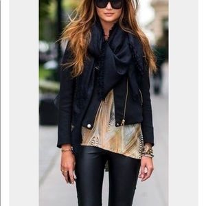 Rubbish black jacket