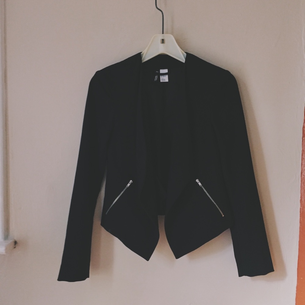 Asymmetrical blazer