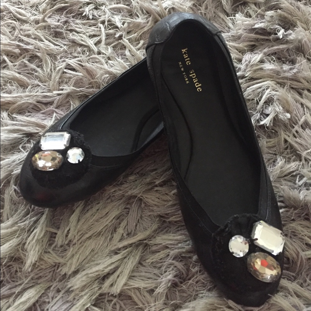 Kate Spade leather flats