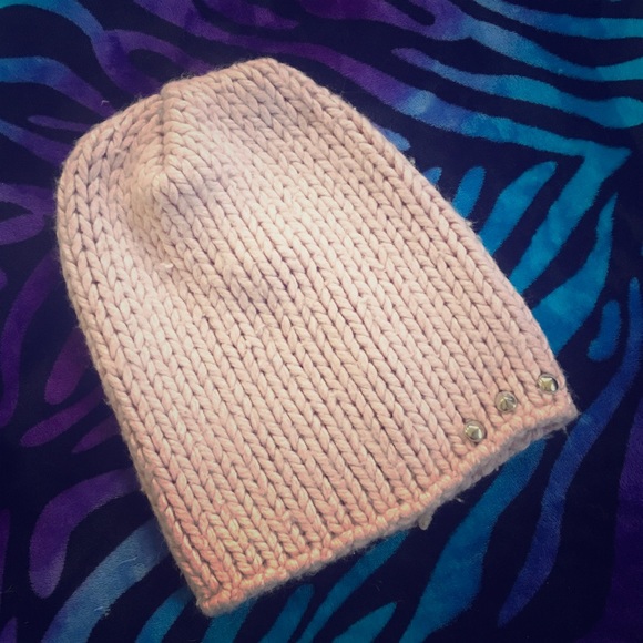 Beanie w/ Studs - Picture 1 of 4