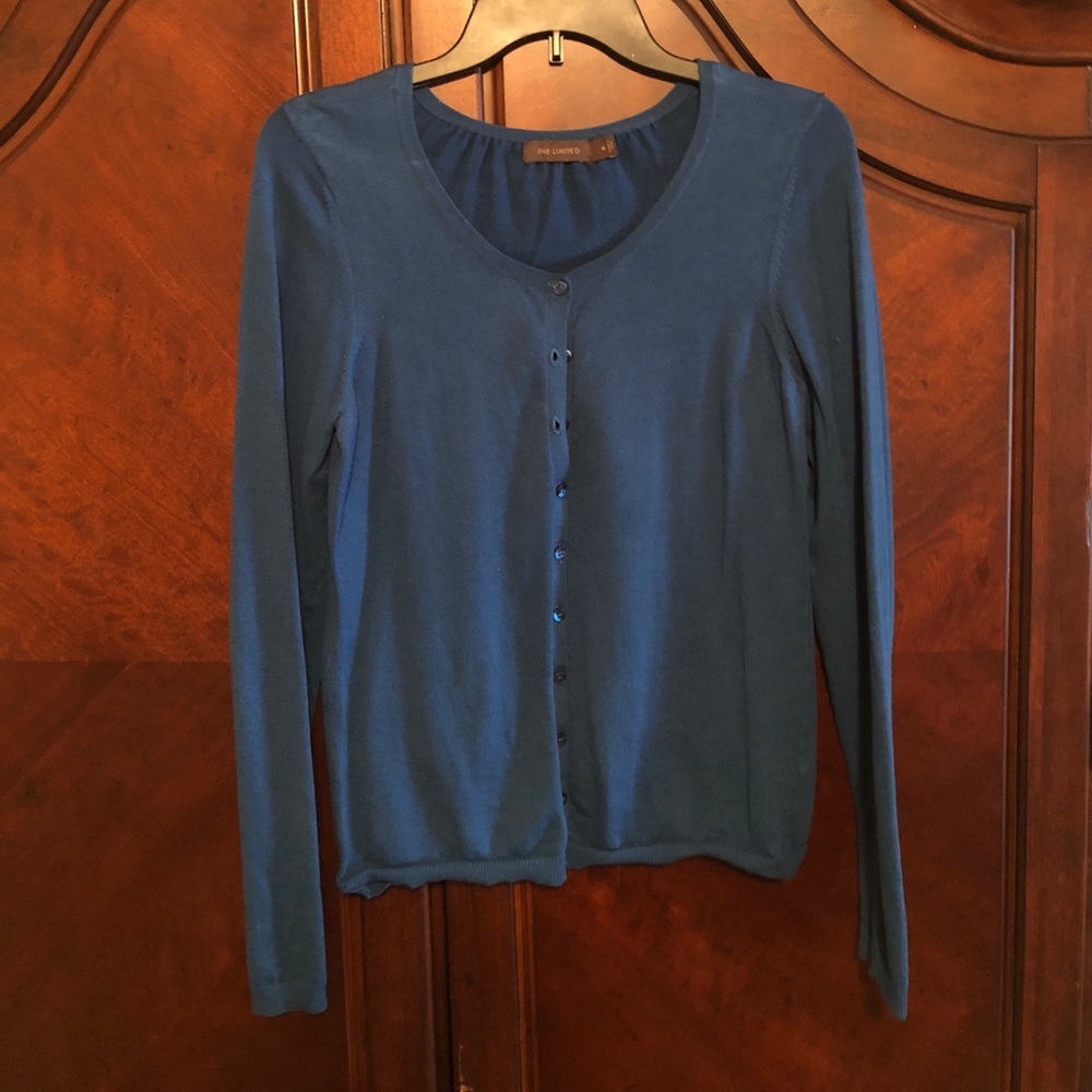Blue Cardigan