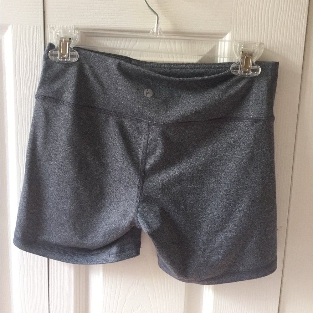 Gray biker/dance shorts