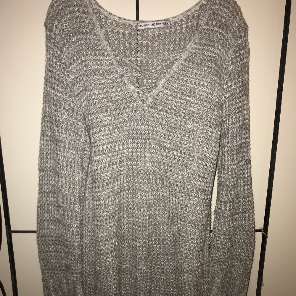 Grey sweater