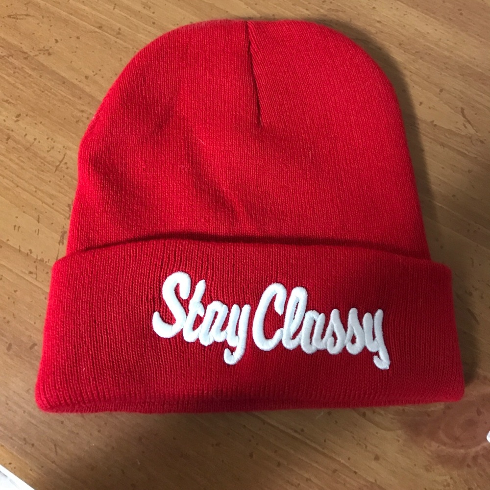 “Stay Classy” beanie