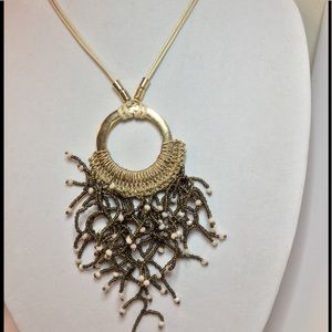 Long Crochet Necklace
