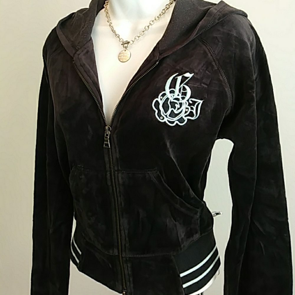 GUESS 2pc. Brown Velour Jogging