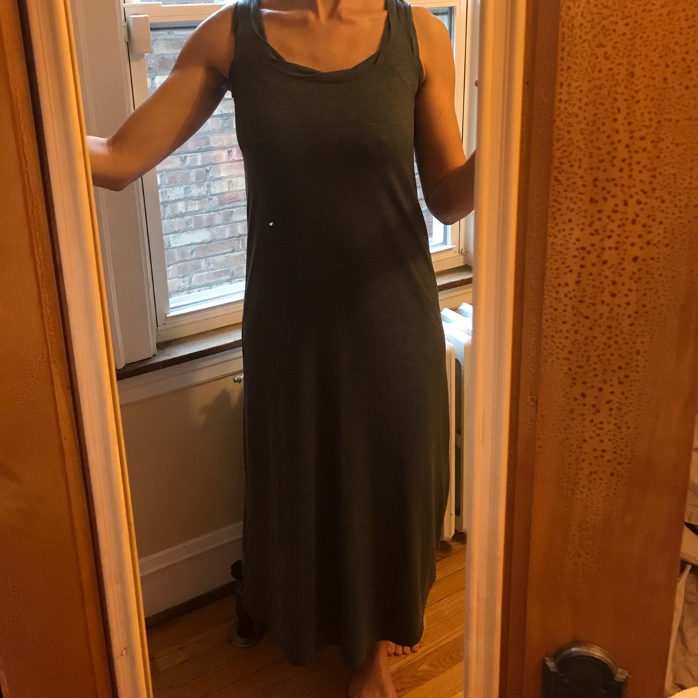 Apt.9 gray maxi dress, loose fit, comfy!