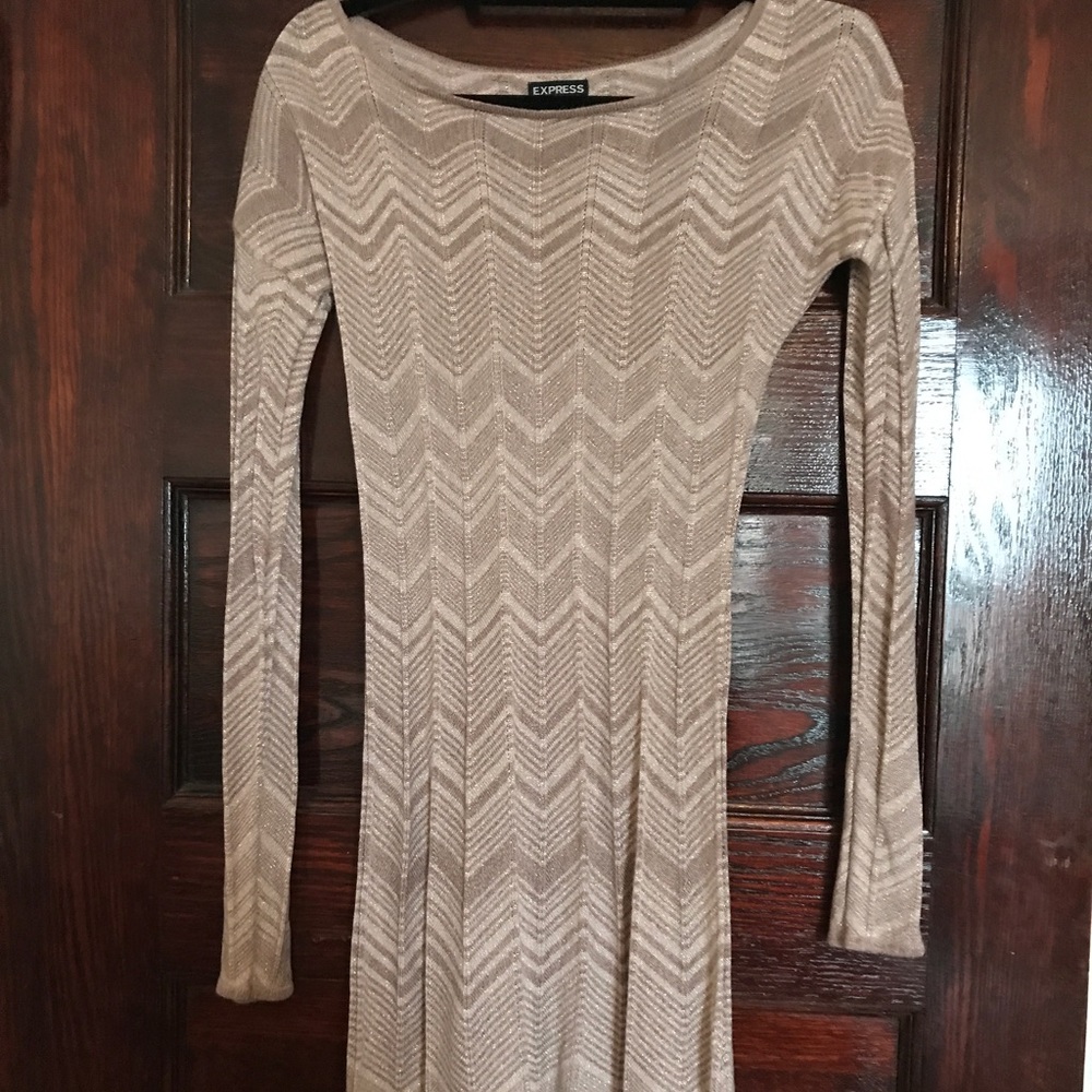 Express body con sweater dress