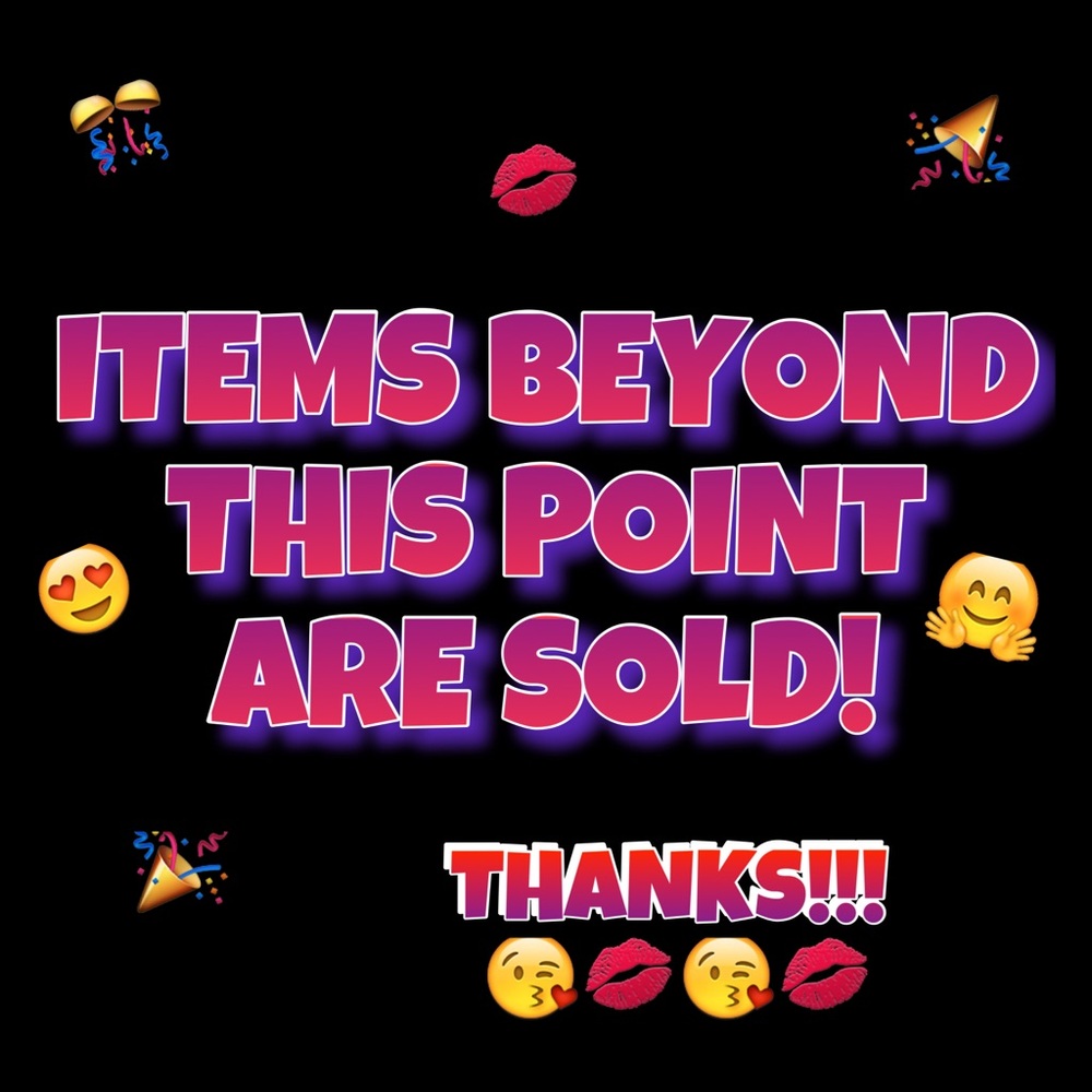 🎉🎊💋SOLD!!!💋🎊🎉