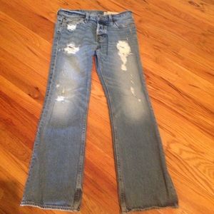 Hollister Jeans 30/30 Distressed Men's