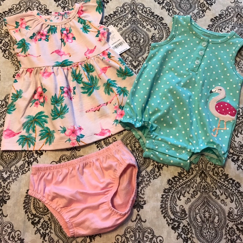 NWT Carter’s Baby Girls 3 Piece Set