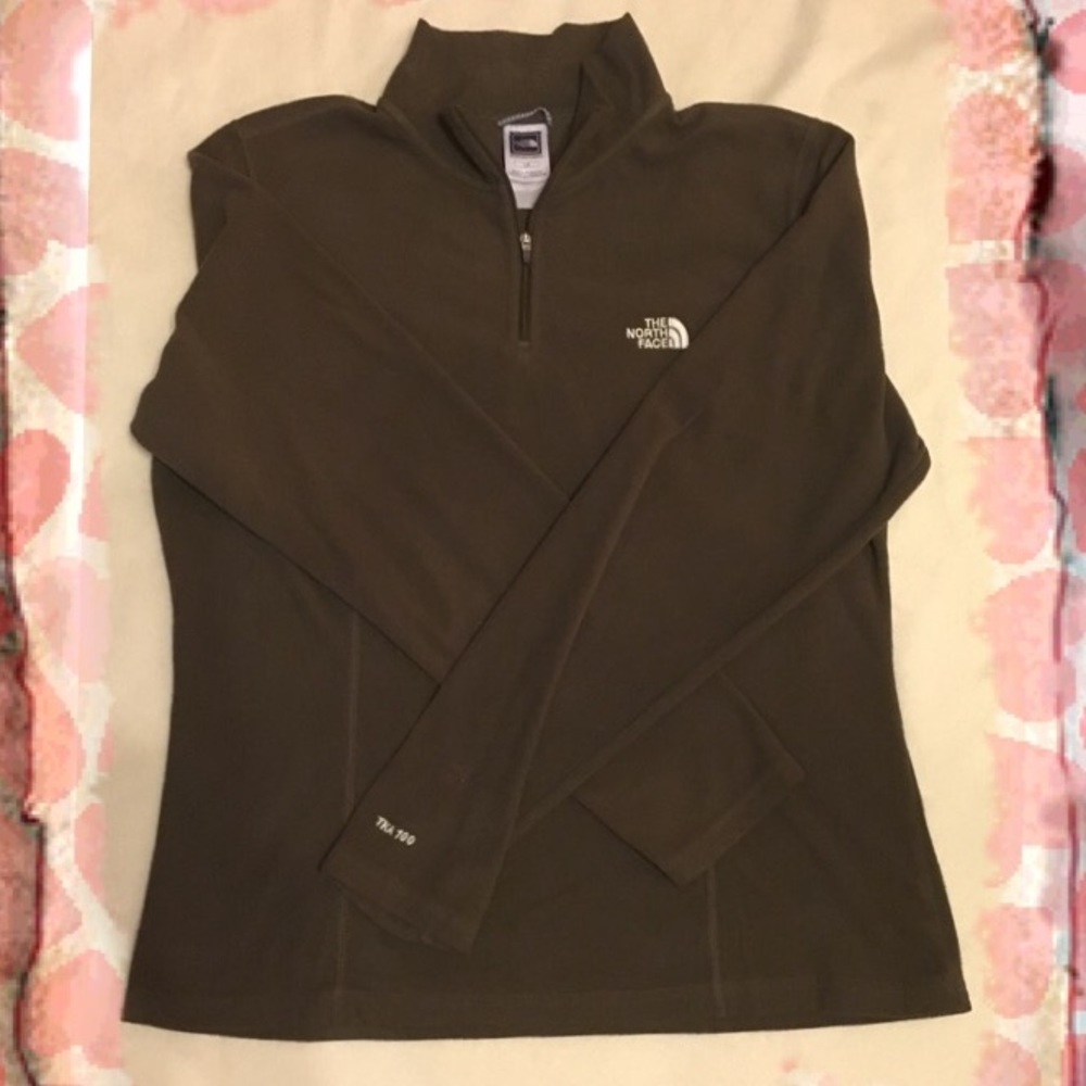 The Northface Glacier 1/4 Zip Pullover Womens sz M