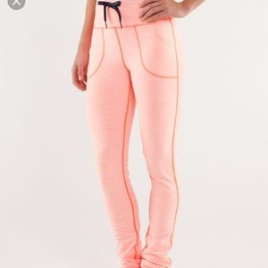 Lulu Lemon Orange Leggings