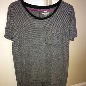 NWOT striped boyfriend shirt