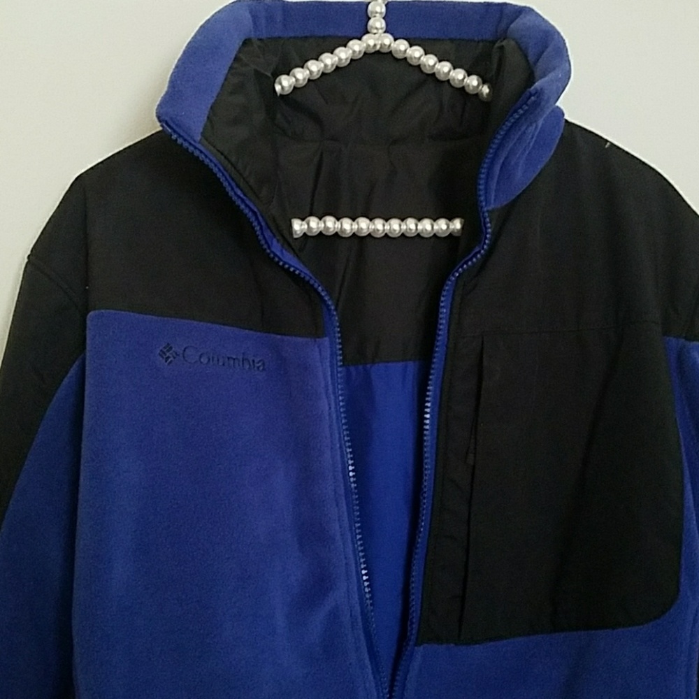 Columbia Jacket. Reversible Fleece / Ski Jacket.