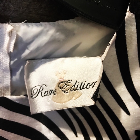 Rare Edition Zebra patterned dress with red bow - Picture 5 of 8