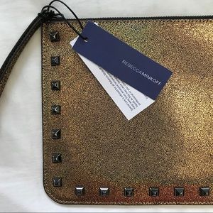 Rebecca Minkoff Glitter Kerry Pouch Wristlet