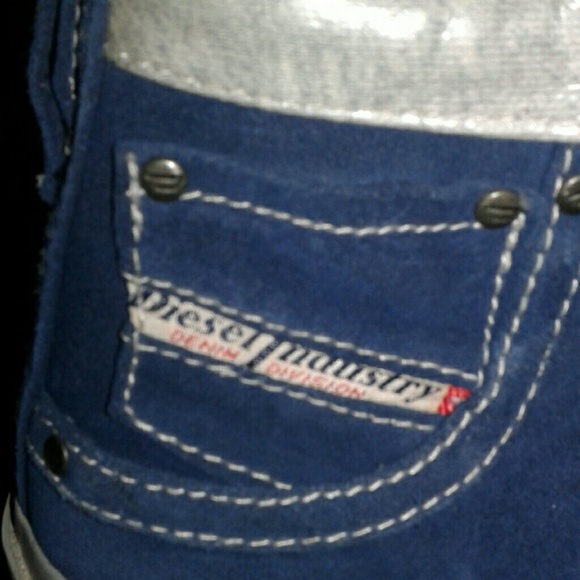 DIESEL High Top Kids shoes (size 5) NEW - Picture 7 of 8