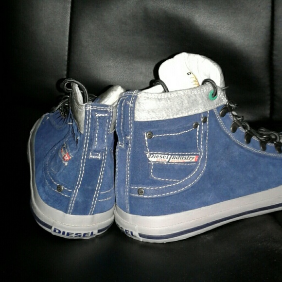 DIESEL High Top Kids shoes (size 5) NEW - Picture 8 of 8