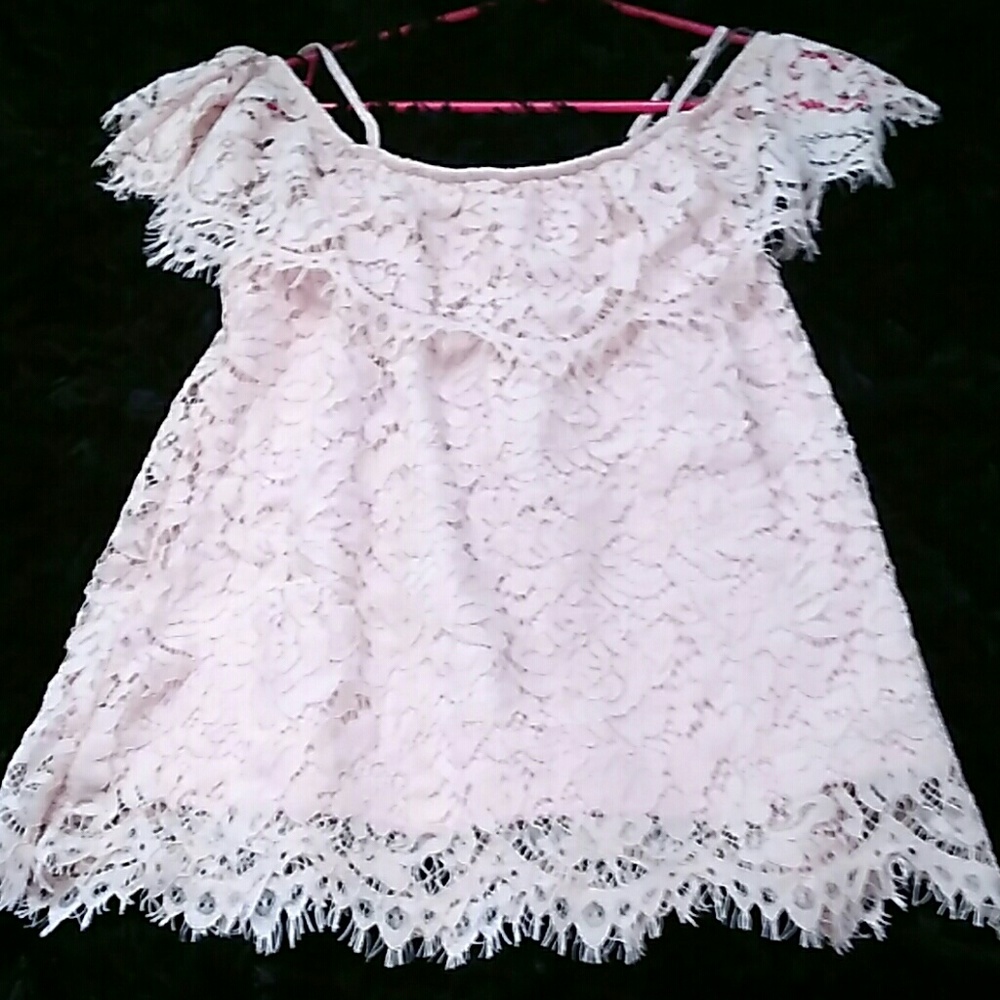 Womens brand new lace shirt