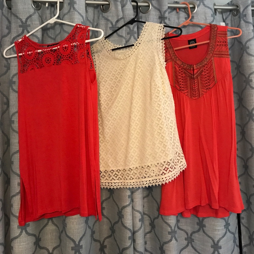 Trio of fun blouses!