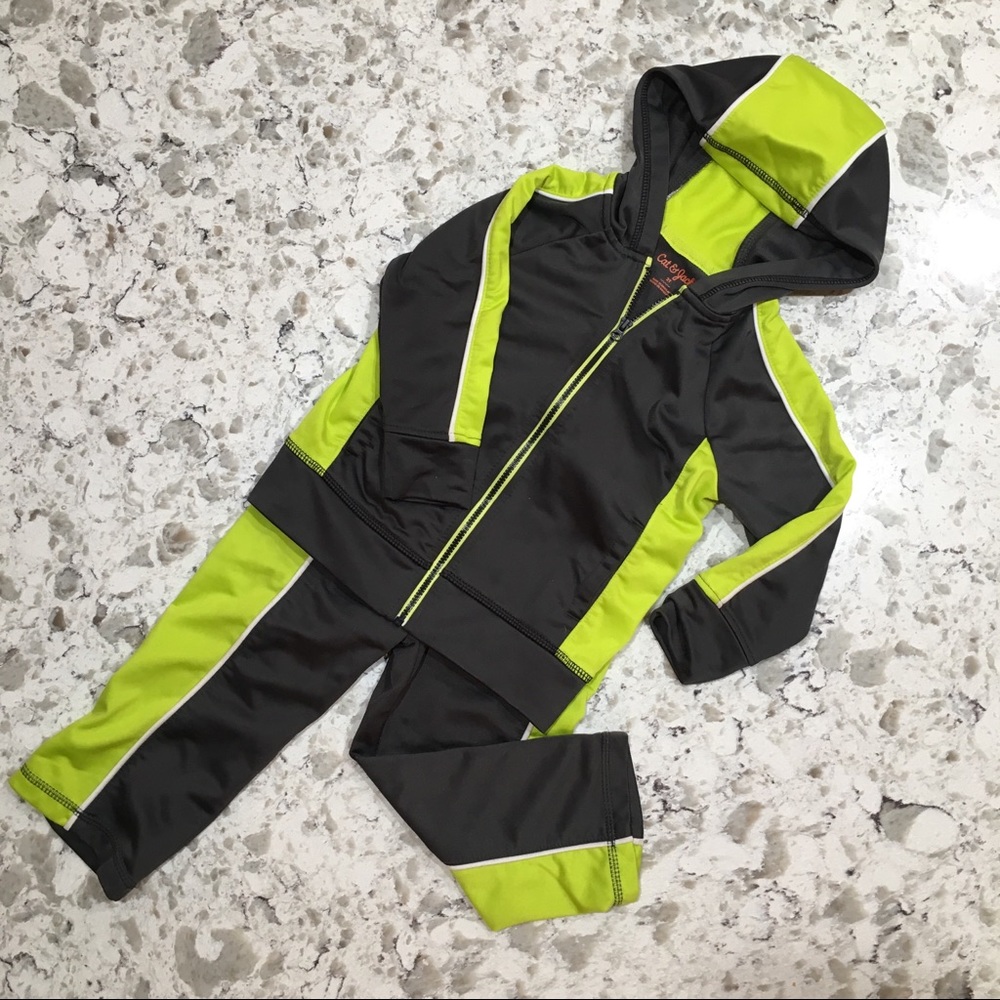 Cat & Jack hooded track suit