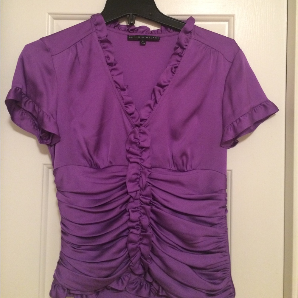 Antonio Melani silk blouse. Size S
