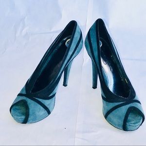 Jessica Simpson open toes high heel pumps