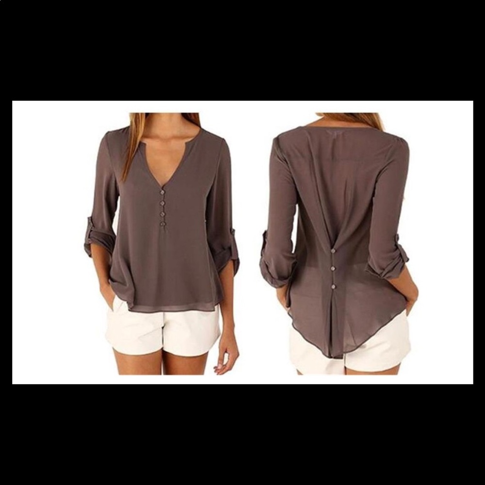 Blue blouse NWOT