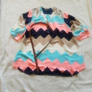 Rue 21 Chevron Blouse