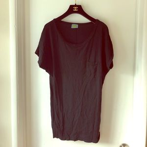 C&C Black T-Shirt Dress/ Oversized Shirt